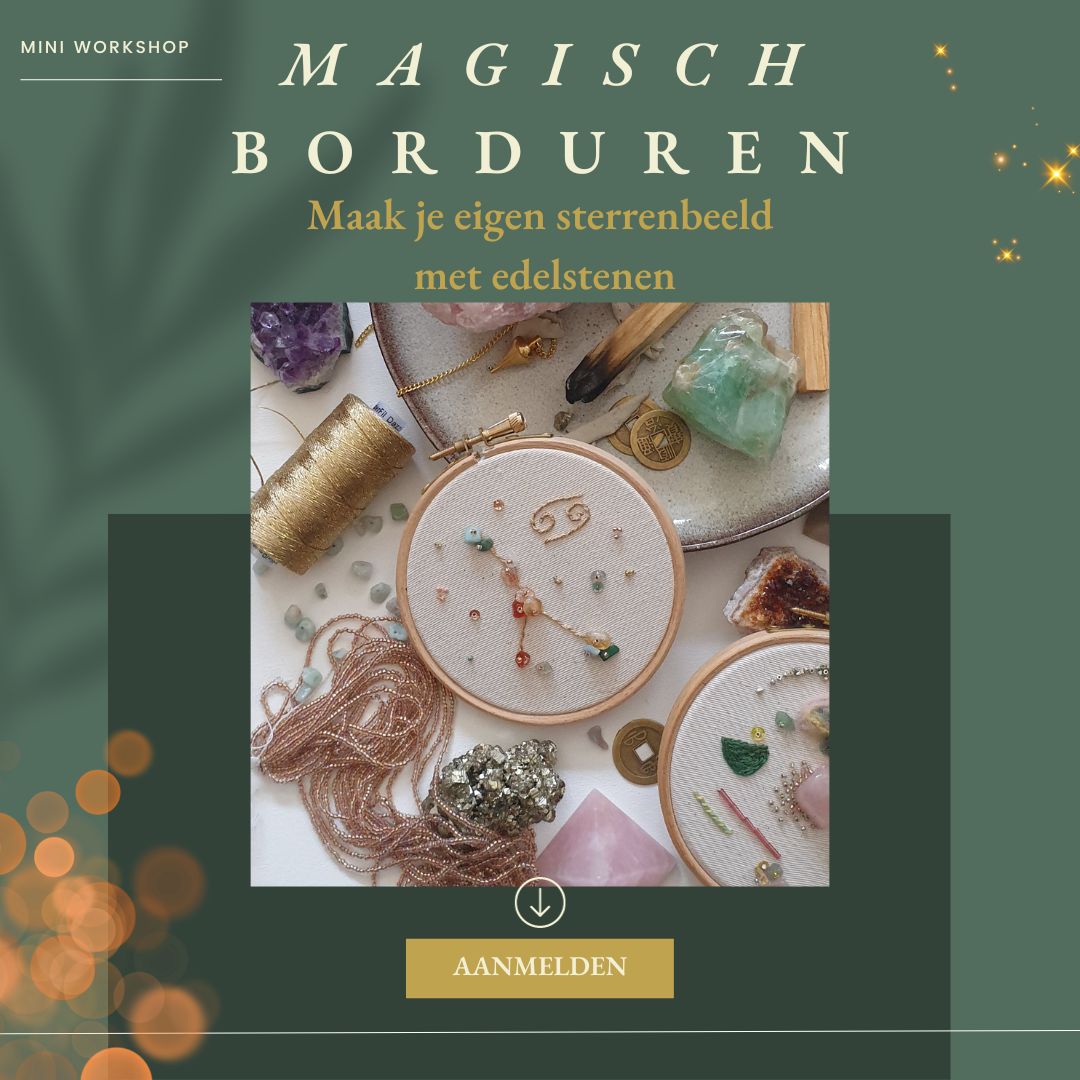Borduur je Sterrenbeeld Morning Magic Class I Zaterdag 15 maart I 9.30 - 13.00