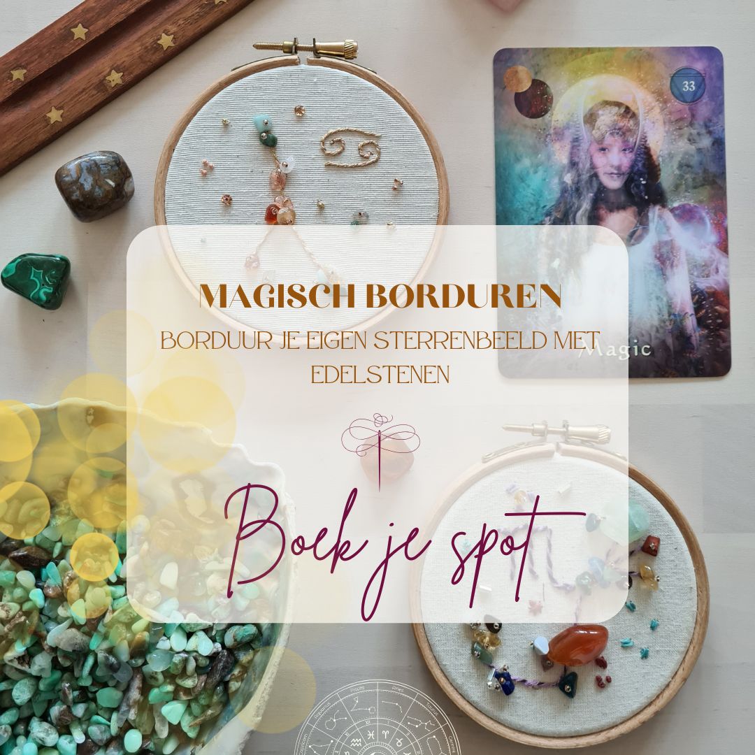 Borduur je Sterrenbeeld Magic Class I Vrijdag ochtend I 9.30 - 13.00 uur