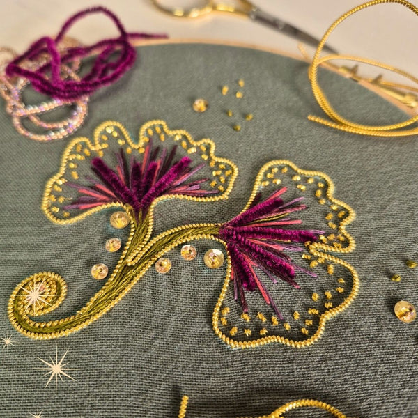Introductie van Goldwork Embroidery