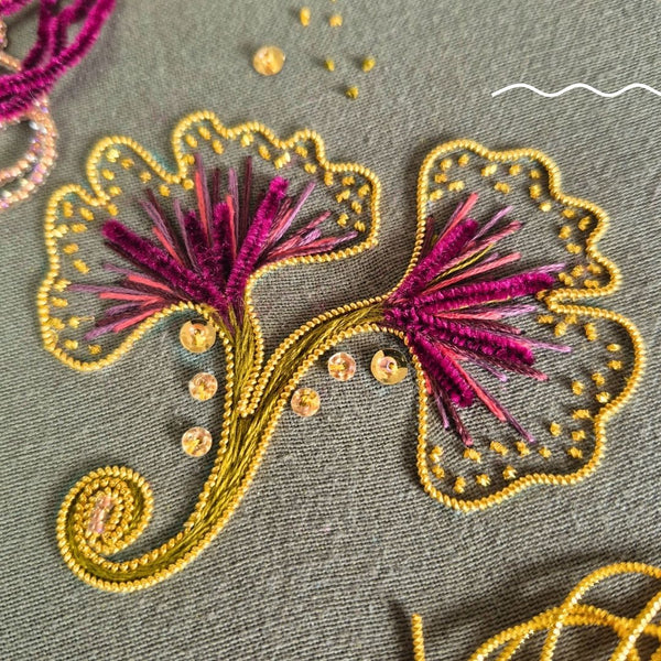 Introductie van Goldwork Embroidery