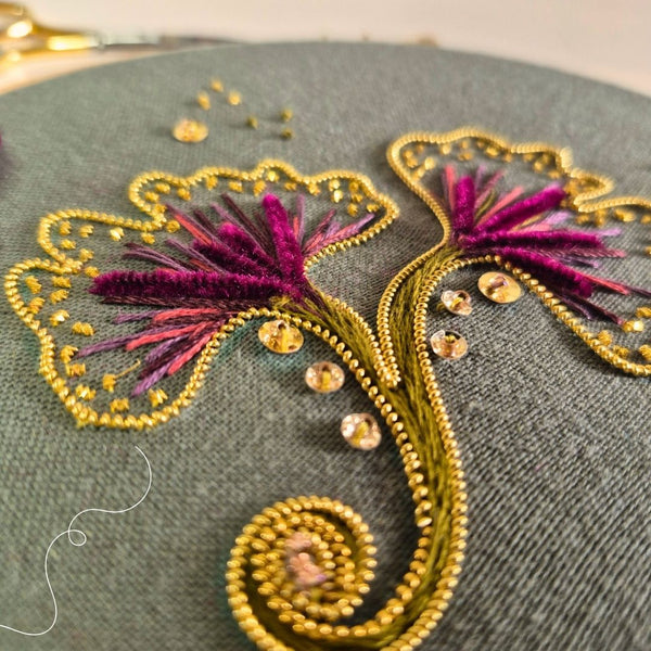 Introductie van Goldwork Embroidery