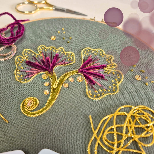 Introductie van Goldwork Embroidery